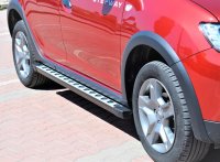 Running Boards suitable for Dacia Dokker from 2012 Punto with T&Uuml;V