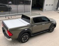 Tonneau cover for Toyota Hiluxfrom 2015 Double Cab in silver