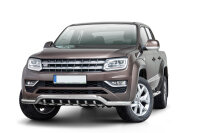 Bullbar low with grille suitable for VW Amarok years 2016-2022