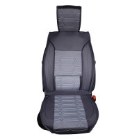 Seat covers for your Mazda BT-50 Set Nashville in dark grey