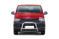 Bullbar with grille suitable for VW T6 years 2015-2019