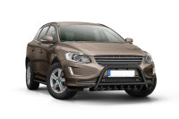 Bullbar with grill in black for Volvo XC60 from 2014 to 2017