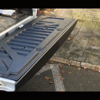 Load edge protection for the tailgate suitable for Renault Alaskan from year of manufacture 2017