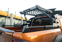 Black roll bar suitable for Ford Ranger Ranger Double Cab from year of construction 2012