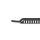 Bullbar low with grille black suitable for Fiat Fullback years from 2015