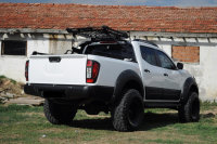 Fender flares suitable for Nissan Navara with screw optics from year of construction 2015 AdBlue with T&uuml;v ABE
