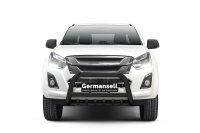 Bullbar with grille black suitable for Isuzu D-MAX years...