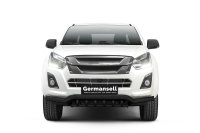 Bullbar low with grill in black - Isuzu D-Max from 2017