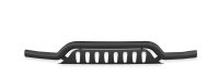 Bullbar low with plate black suitable for Isuzu D-MAX years 2012-2017-2020
