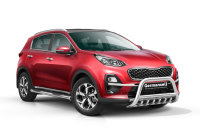 Bullbar with grille suitable for Kia Sportage years 2018-2021