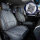 Seat covers for your Citroen C3 from 2017 2er Set Karomix
