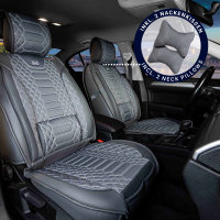 Seat covers for your Ford C-Max from 2003 2er Set Karomix