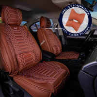 Seat covers for your Mercedes-Benz B-Klasse from 2000 2er Set Karomix