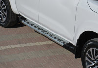 Running Boards suitable for Dacia Sandero Stepway from 2009 Aspendos with T&Uuml;V