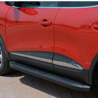 Running Boards suitable for Mercedes X-Klasse from 2017 Ares black with T&Uuml;V
