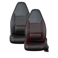 Front seat covers suitable for Pilote Camper Caravan Set...