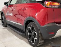 Trittbretter passend f&uuml;r Opel Grandland X ab 2017 Ares Schwarz mit ABE