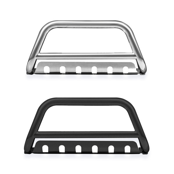 Bullbar with plate suitable for Hyundai IX35 years 2010-2013-2015