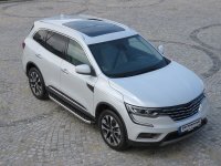 Running Boards suitable for Renault Koleos from 2016 Hitit chrome with T&Uuml;V