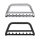 Bullbar with grille suitable for Hyundai Santa Fe years 2012-2018