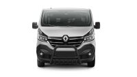Frontschutzb&uuml;gel mit Grill in Schwarz passend f&uuml;r Renault Trafic Bj. 2019-2021