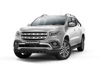 Bullbar low with grille black suitable for Mercedes X-CLASS years from 2017