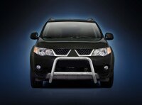 Bullbar with crossbar suitable for Mitsubishi Outlander years 2007-2010