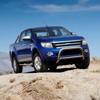 Bullbar with crossbar suitable for Ford Ranger years 2012-2019