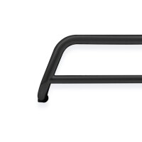 Bullbar with crossbar black suitable for Subaru Forester years 2008-2013