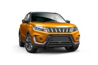Bullbar with crossbar black suitable for Suzuki Vitara years from 2018