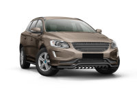 Bullbar low with underride guard in black for Volvo XC60...