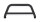 Bullbar with crossbar black suitable for Suzuki SX4 years 2006-2013