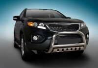 Bullbar with plate suitable for Kia Sorento years 2010-2012