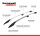 Roof Rails suitable for Toyota Hilux  2015-2020 aluminum chrome