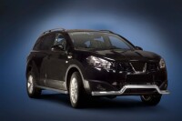 Bullbar low low spoiler suitable for Nissan Qashqai years 2010-2013