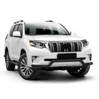 Bullbar low black suitable for Toyota Land Cruiser 150 years from 2017