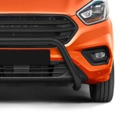 Bullbar suitable for Ford Transit Custom years 2018-2023 black