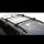 Dachreling &amp; Dachtr&auml;ger Set passend f&uuml;r Citroen Jumpy L1 ab Bj. 2016 Aluminium Schwarz