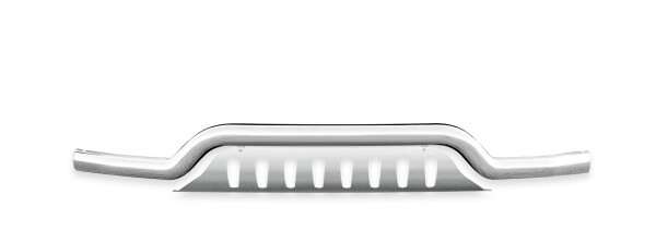 Bullbar low with plate suitable for VW Amarok years 2009-2016