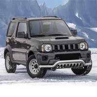 Bullbar low with plate suitable for Suzuki Jimny years...