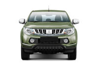 Frontschutzb&uuml;gel tief Blech Schwarz passend f&uuml;r Mitsubishi L200 Bj. 2015-2019