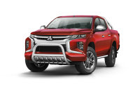 Bullbar with grill for Mitsubishi L200 from 2015-2019