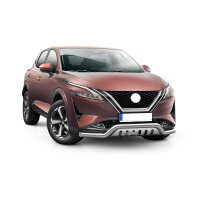 Frontschutzb&uuml;gel tief mit Blech passend f&uuml;r Nissan Qashqai ab Bj. 2021