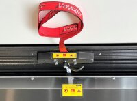 Laderaumabdeckung Ford Ranger XL und XLT Double Cab Baujahr 2006-2012 Schwarz