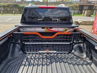 Laderaumabdeckung Ford Ranger Raptor Double Cab 2019-2022 Schwarz Set mit Trennwand und ZV