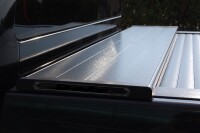 Laderaumabdeckung Ford Ranger XL und XLT Extra Cab 2012-2022 Schwarz Set mit Trennwand und ZV
