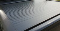 Laderaumabdeckung Nissan Navara Double Cab 2015-2023 Schwarz Set mit Trennwand und ZV