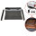 Tonneau cover Toyota Hilux Extra Cap ab 2015 Black Set with partition wall and central locking system