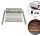 Tonneau cover Ford Ranger XL and XLT Double Cab from year of manufactur 2012 Anodised silver
