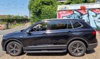 Running Boards suitable for VW Tiguan Allspace from 2016 Ares black with T&Uuml;V